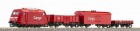 01414 Tillig Freight train Starter set DB Cargo with bedding track
